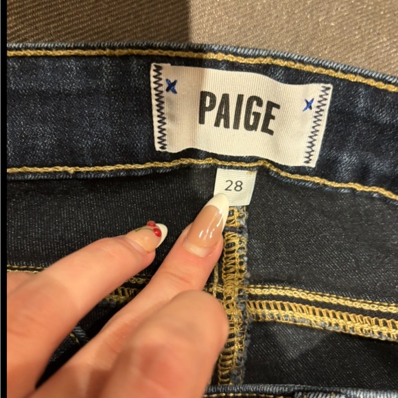 PAIGE verdugo ankle jeans dark wash - Picture 3 of 5